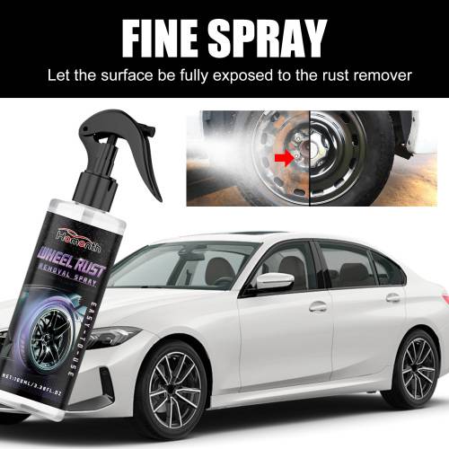 Fælg-rustfjerner spray, lysnende