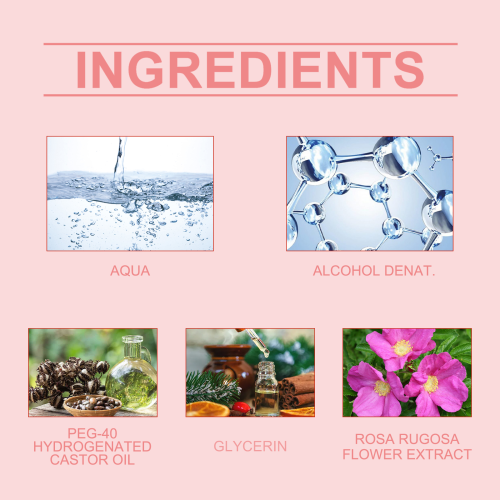 Rose krops- og hårparfumespray