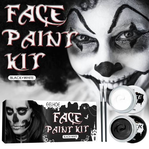 Halloween ansigts- og kropsmalingskit