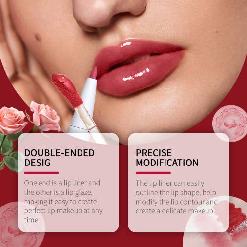 2-i-1 lipliner og gloss-pen