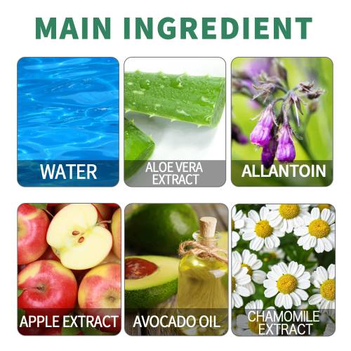Aloe og æble ansigtscreme, beroligende