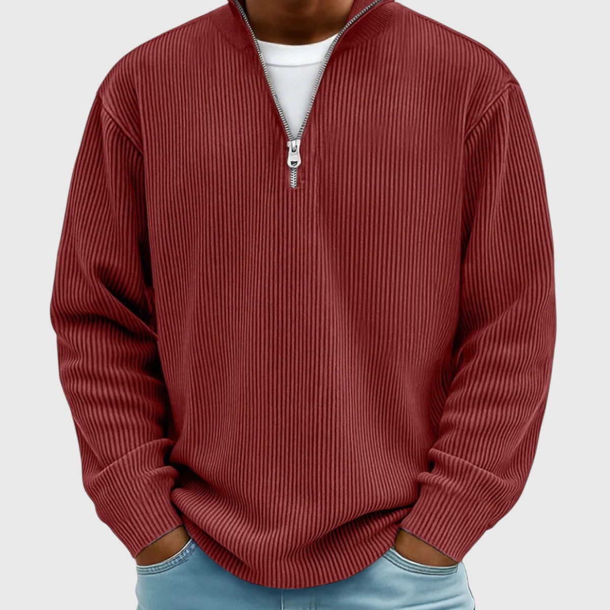 Morten | Moderne Half Zip Trøje
