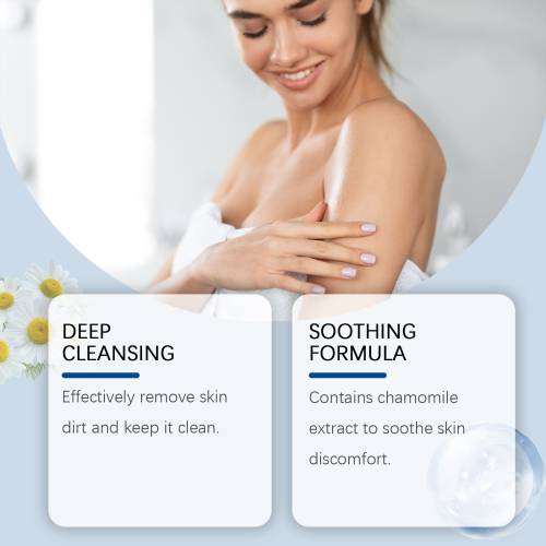 Salicylsyre showergel med kamille