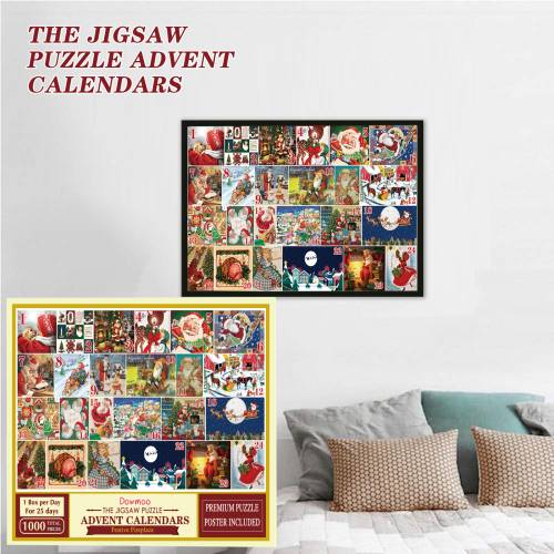 Puslespil-julekalender