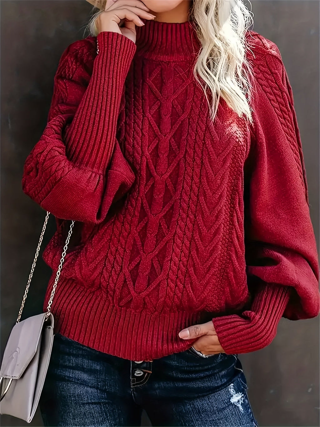 Linnea | Elegant sweater med fletmønster