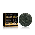 Sort urte-shampoobar