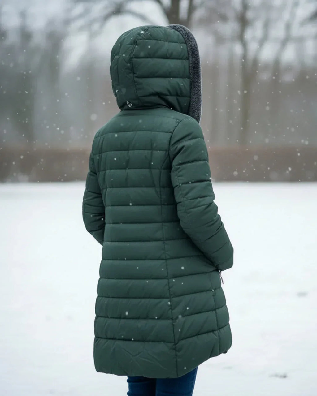 Olivia | Vatteret Vinterjakke