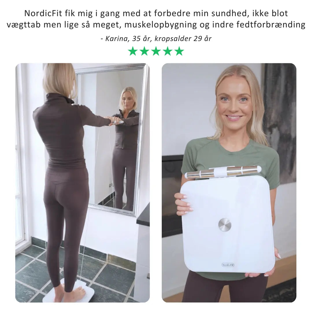 NordicFit Kropsskanner (Inkl. dansk app)