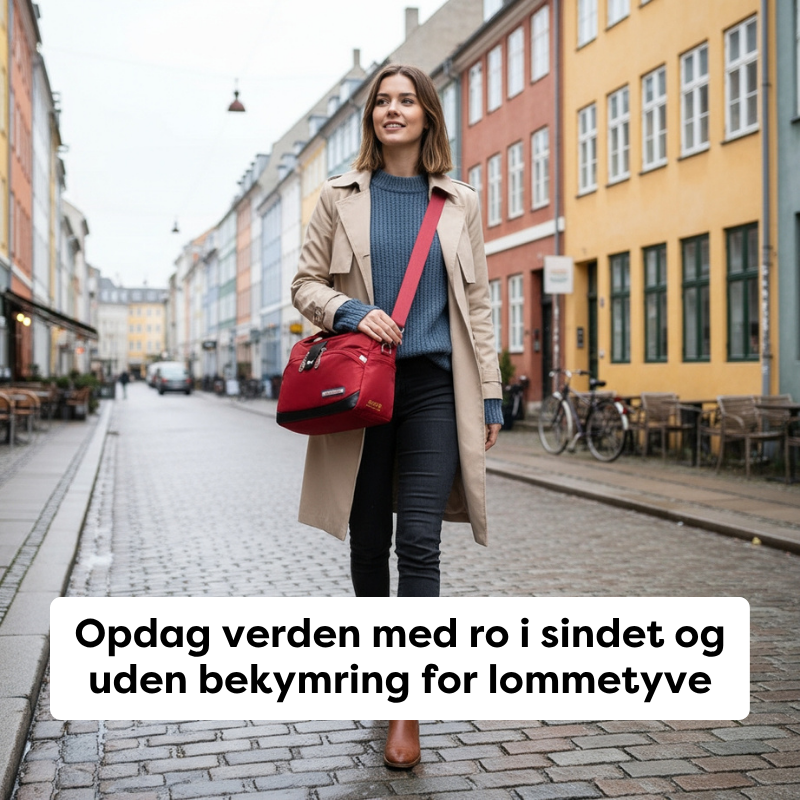 Tyverisikret Håndtaske med Smart Organisering