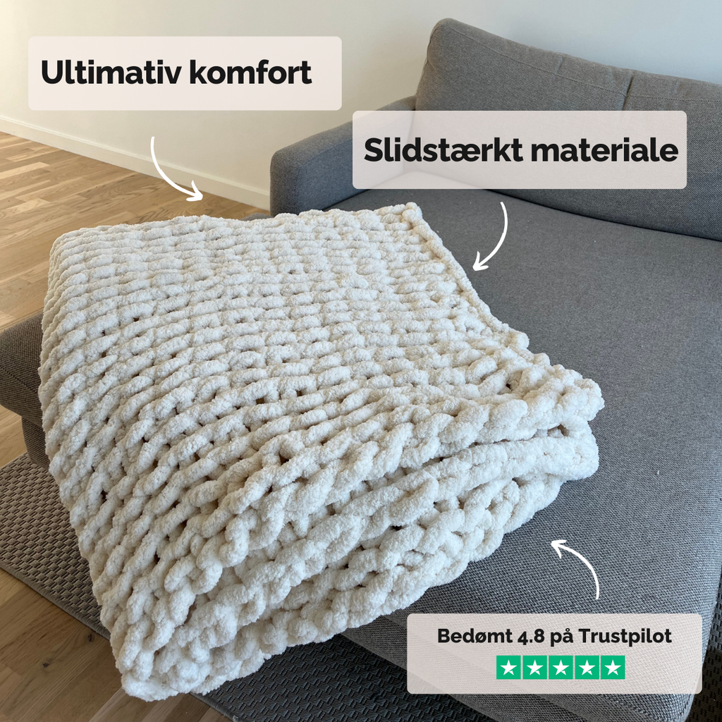 Eksklusivt chenilletæppe – Ultra blødhed & nem vedligeholdelse