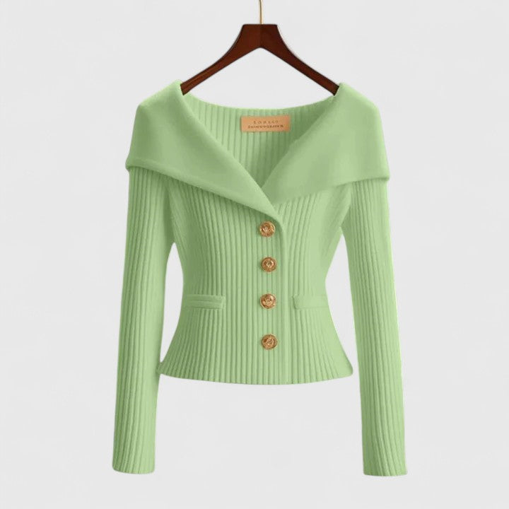 Katrine | Elegant strikcardigan