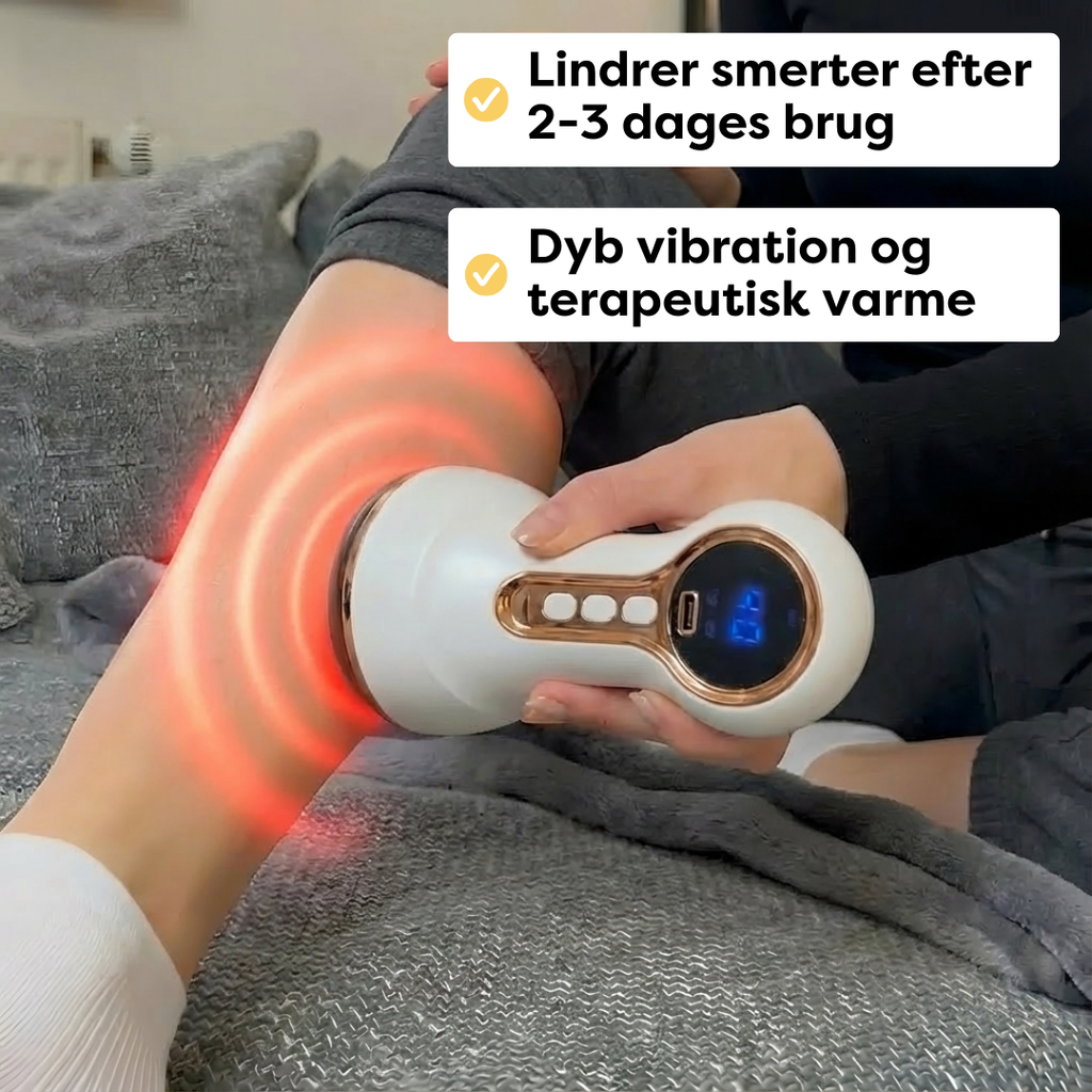 VibraStone - Massageapparat med Varme