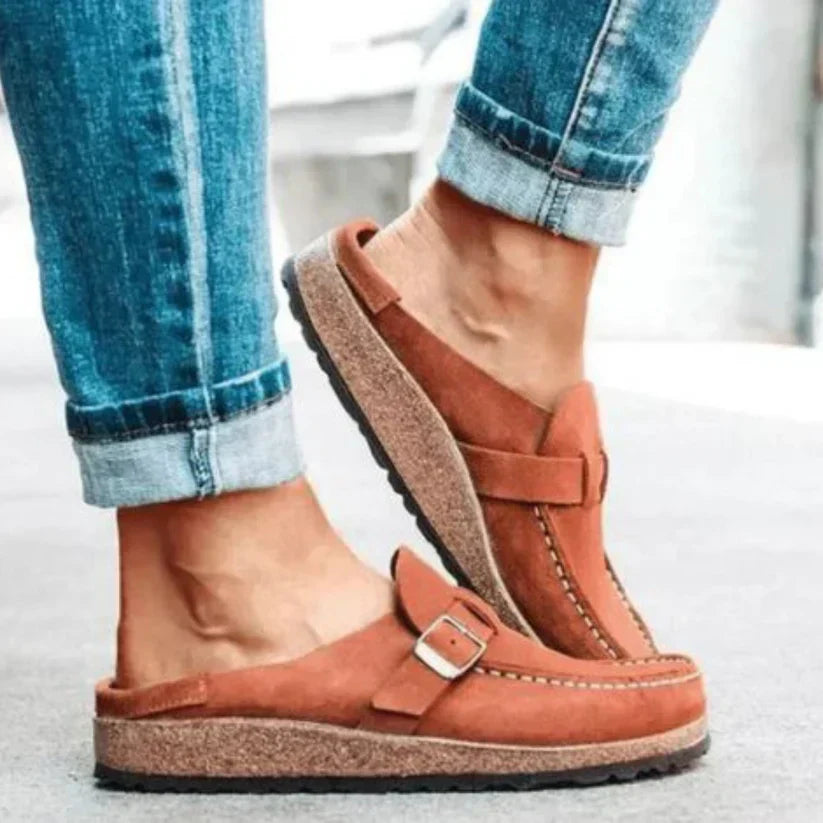 Grethe | Stilfulde Sandaler med Spænde