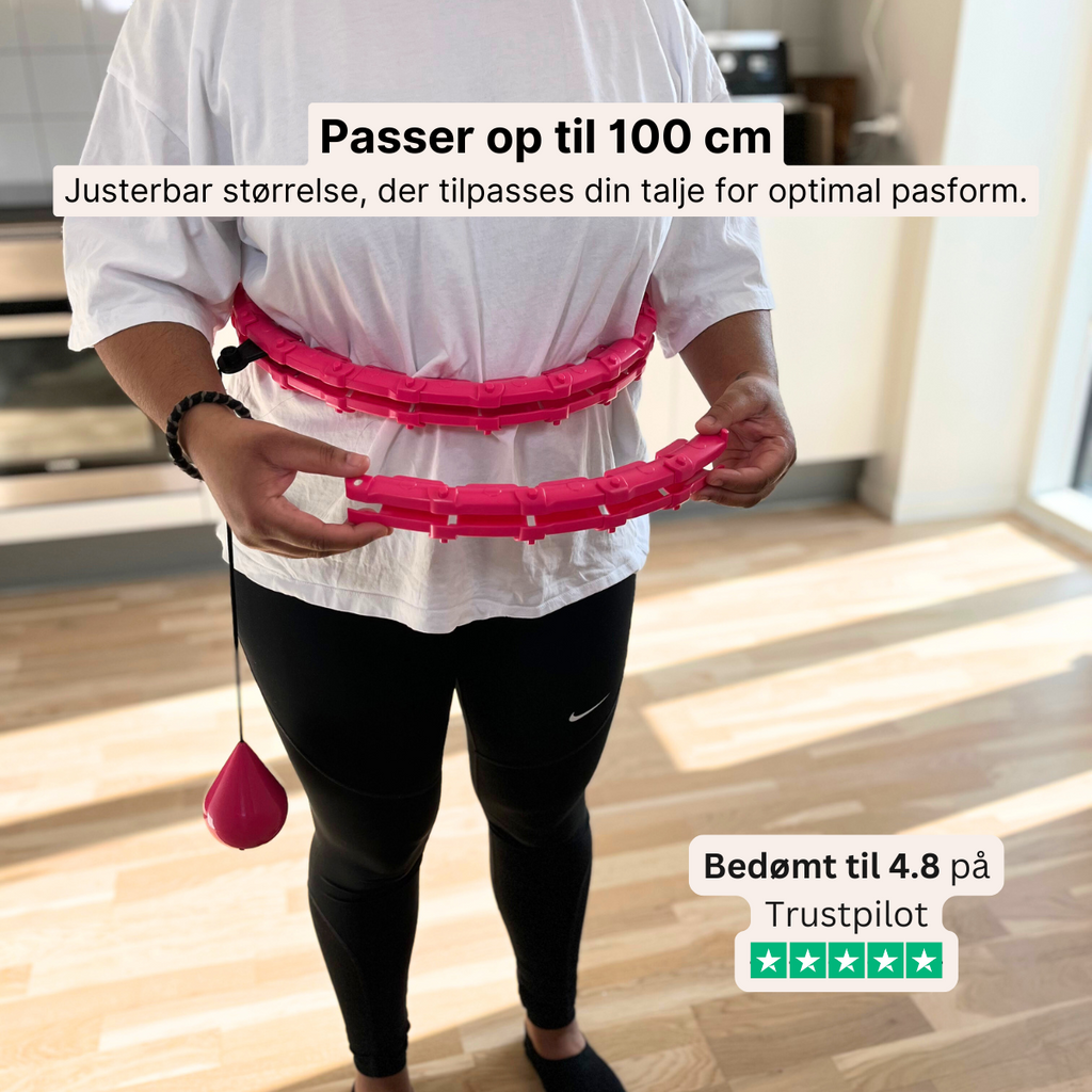 Justerbar Hulahopring med Vægt - Effektiv Træning