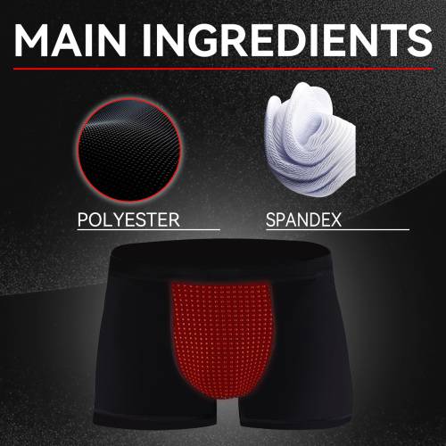 Herre-boxershorts med mellemhøj talje, stretch
