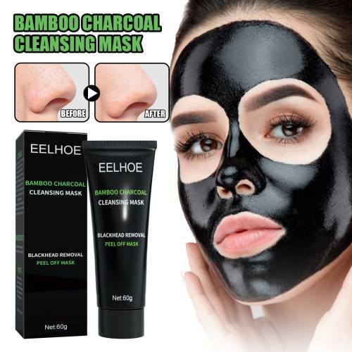 Bambuskul peel-off maske til T-zonen