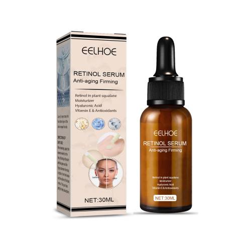 Retinol og peptid serum med squalan