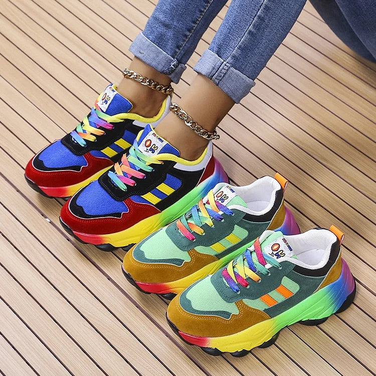 Mille | Legende Regnbue Sneakers