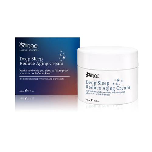 Natcreme med ceramid og silkeekstrakt