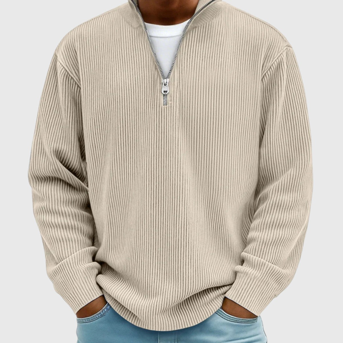 Morten | Moderne Half Zip Trøje