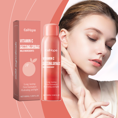 Fugtgivende setting spray med kamille