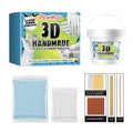 3D hånd- og fodaftryks-sæt