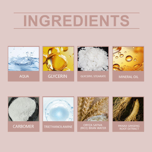 Ginseng og ris fugtcreme