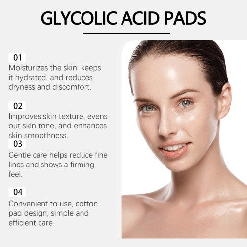 Glykolsyre eksfolierende pads med centella