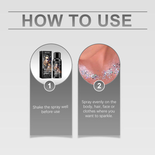 Scene highlighter glitterspray