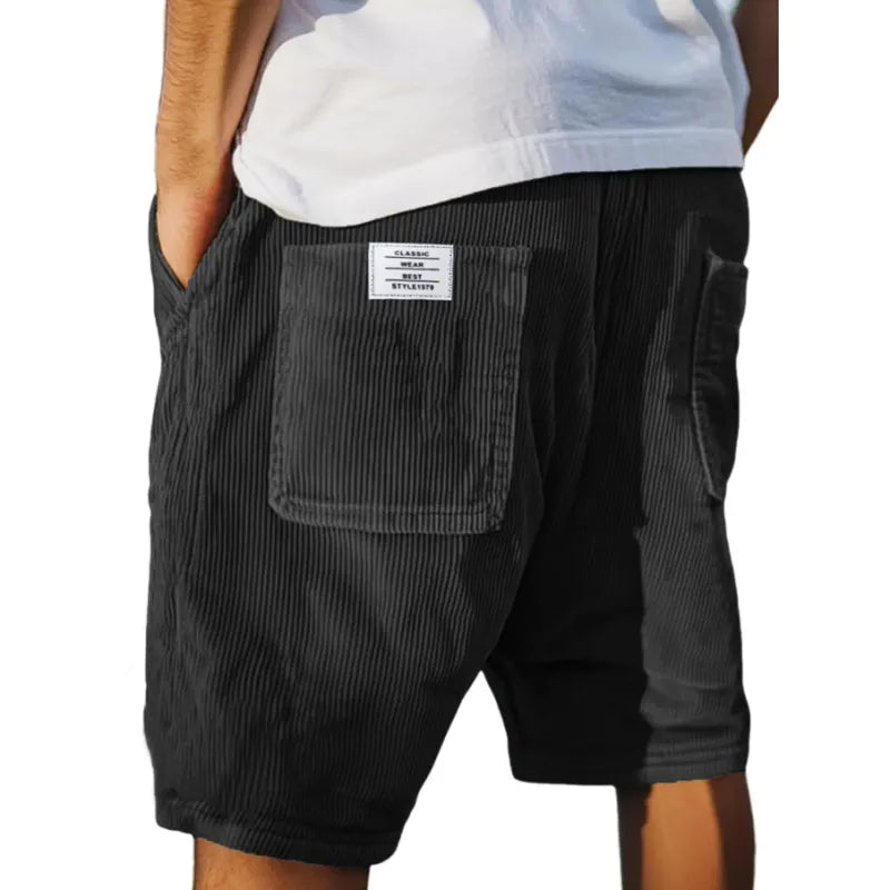 Victor | Stilrene fløjlsshorts til mænd