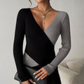 Leilani – Stilfuld V-Hals Sweater