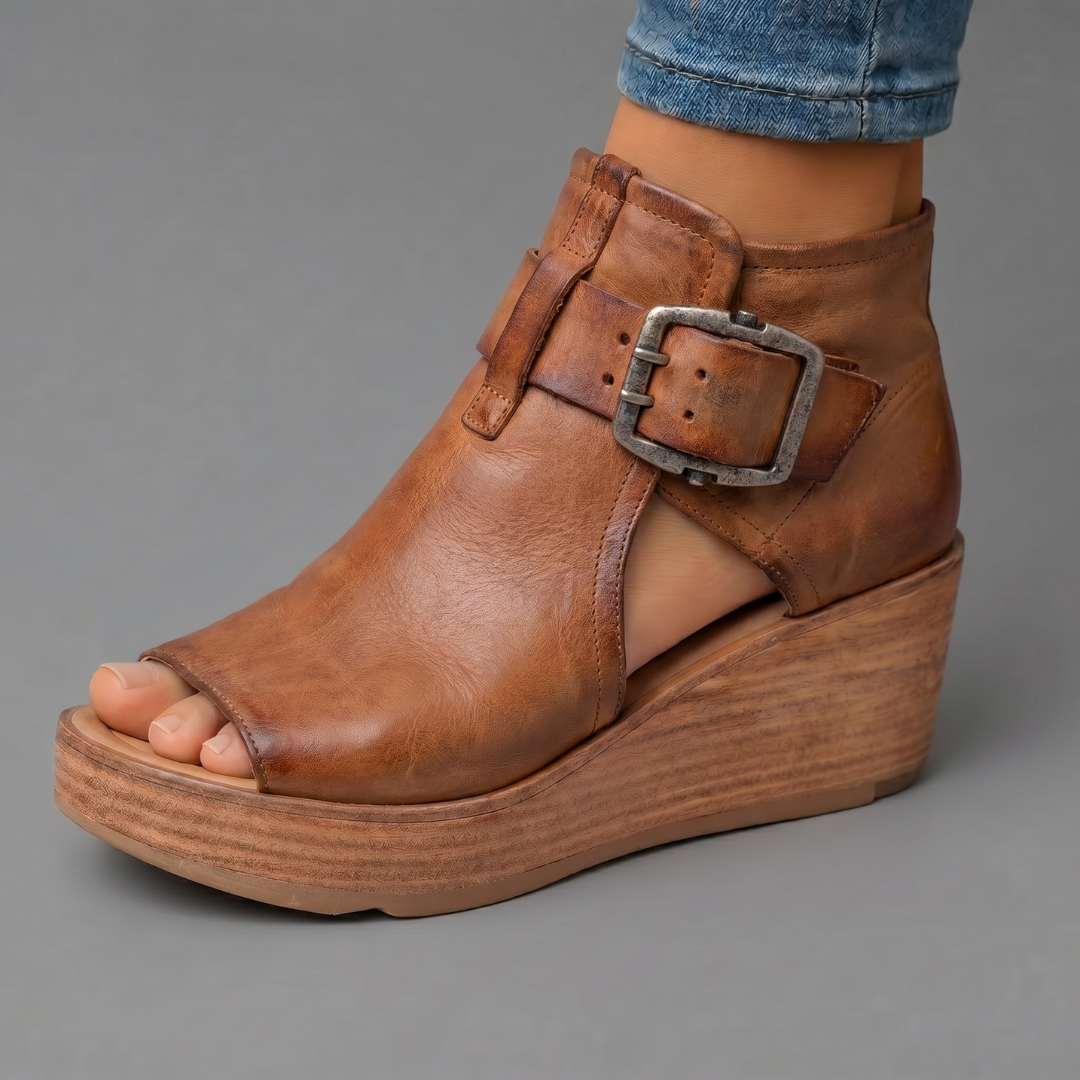 Alma | Moderne Wedge Ankelstøvler