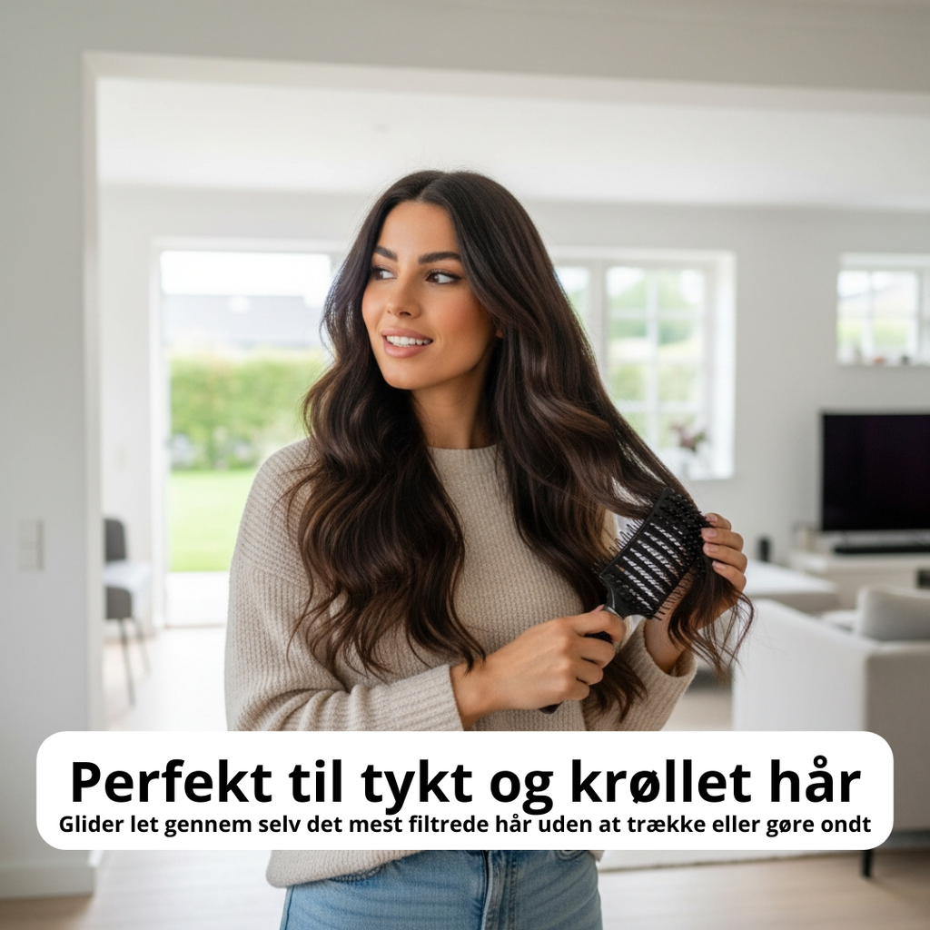 Soft Curved hårbørste