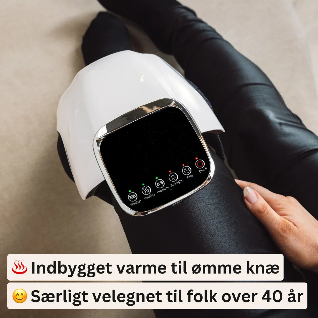 ComfortKnee™ Massageapparat til knæ – Varme og massage der forkæler dine knæ