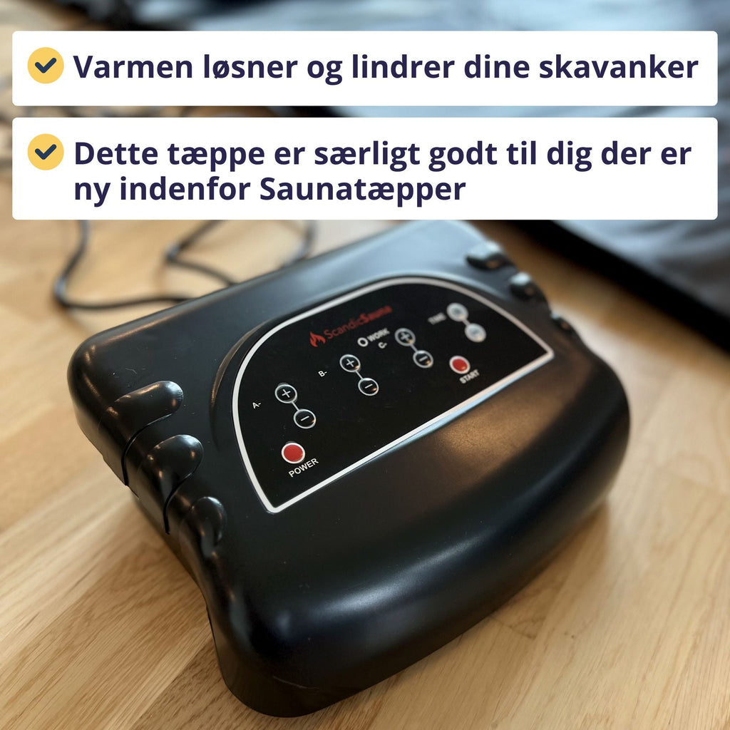 Infrarød Saunatæppe Pro (3-zoner)
