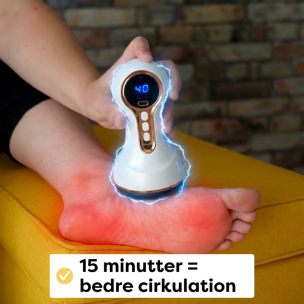 VibraStone - Massageapparat med Varme