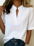 Anni | Elegant V-hals Bluse