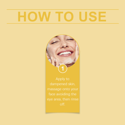 Honning skumrens med hvid pil
