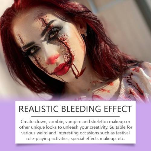 Halloween vampyr makeup-kit