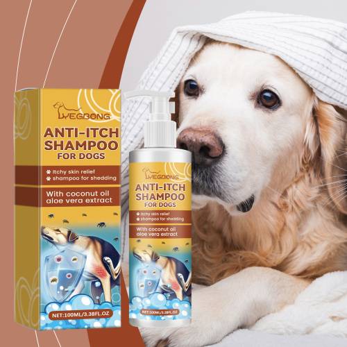 Plejende hundeshampoo