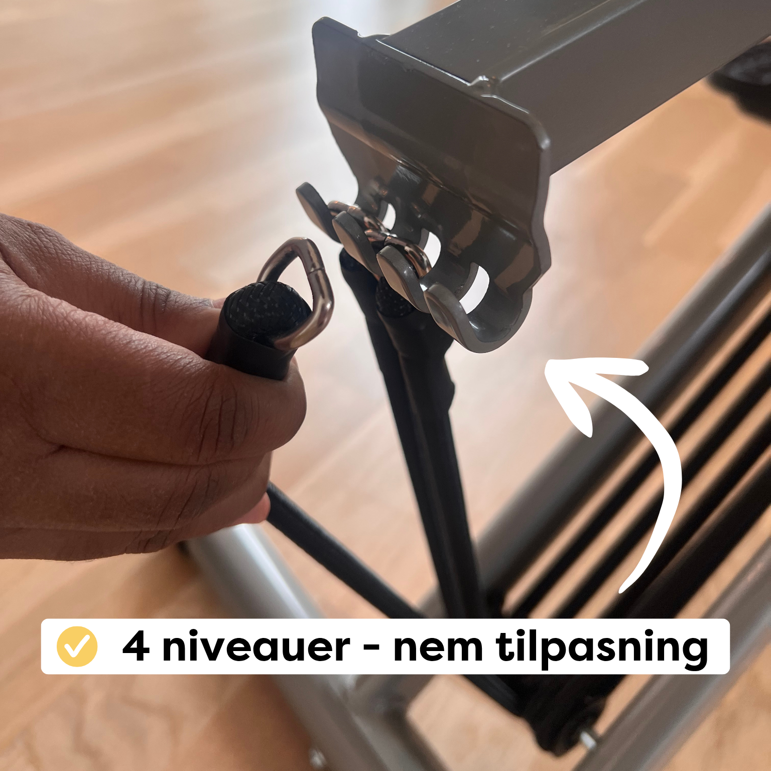 Træningsapparat til Ben og Knæ (CONTENT)