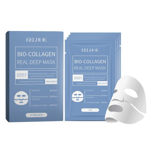 Kollagen fugtgivende ansigtsmaske