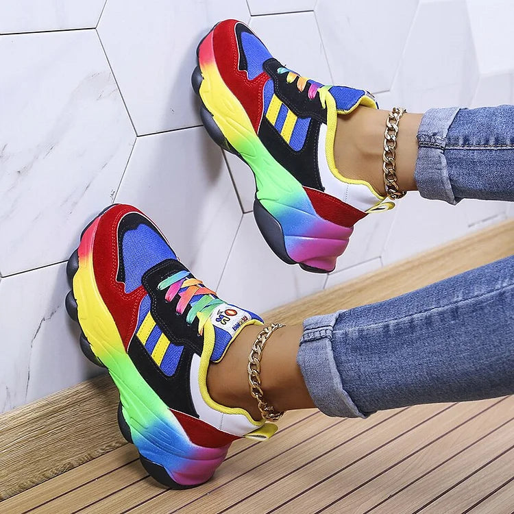 Mille | Legende Regnbue Sneakers