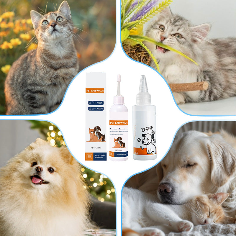 Ørerens til hunde og katte – 120 ml