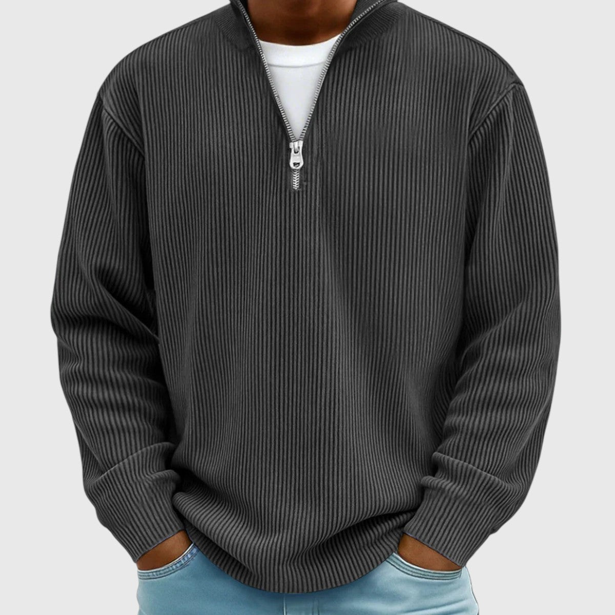 Morten | Moderne Half Zip Trøje