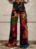 Thyra | Midnight Garden Boho Bukser