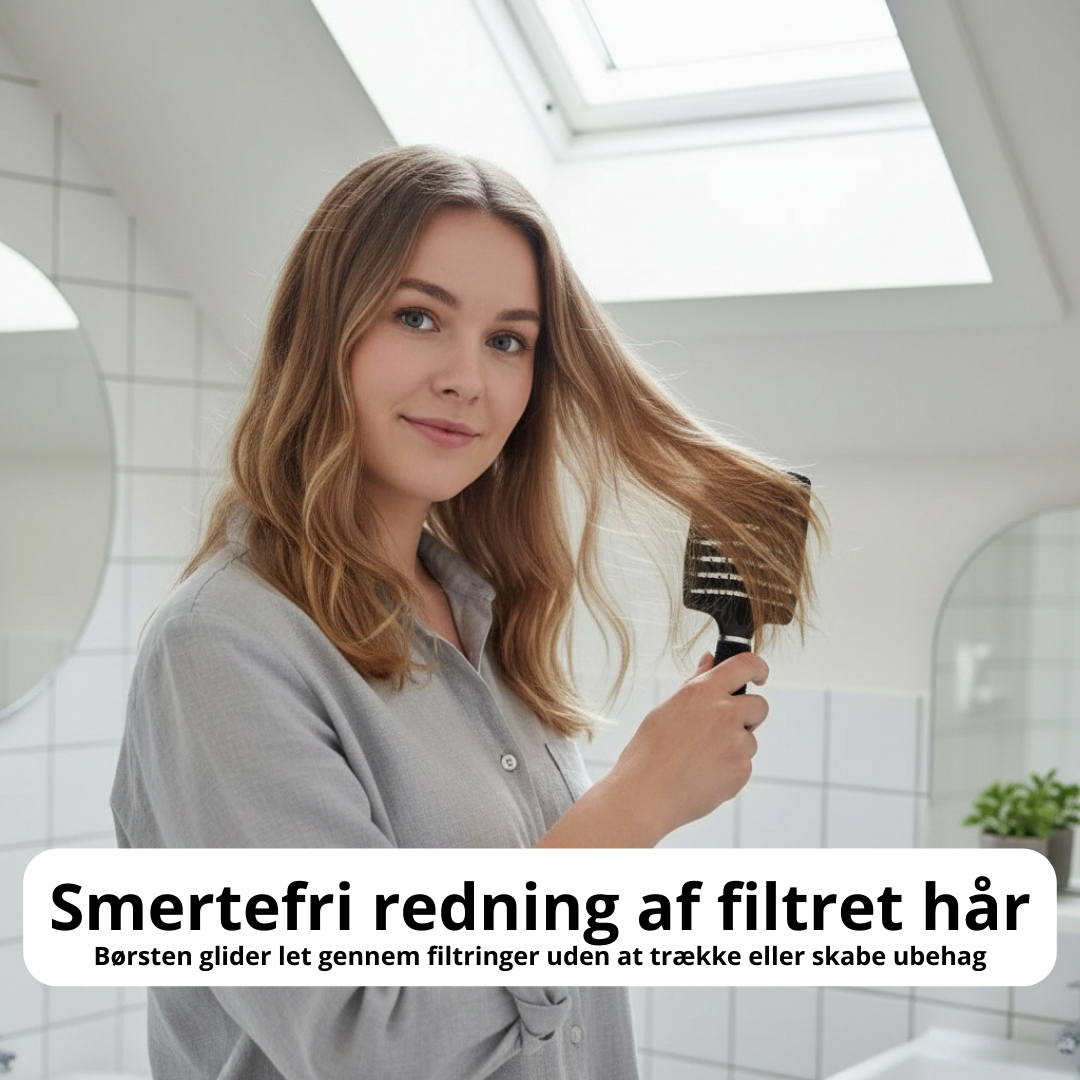 Soft Curved hårbørste