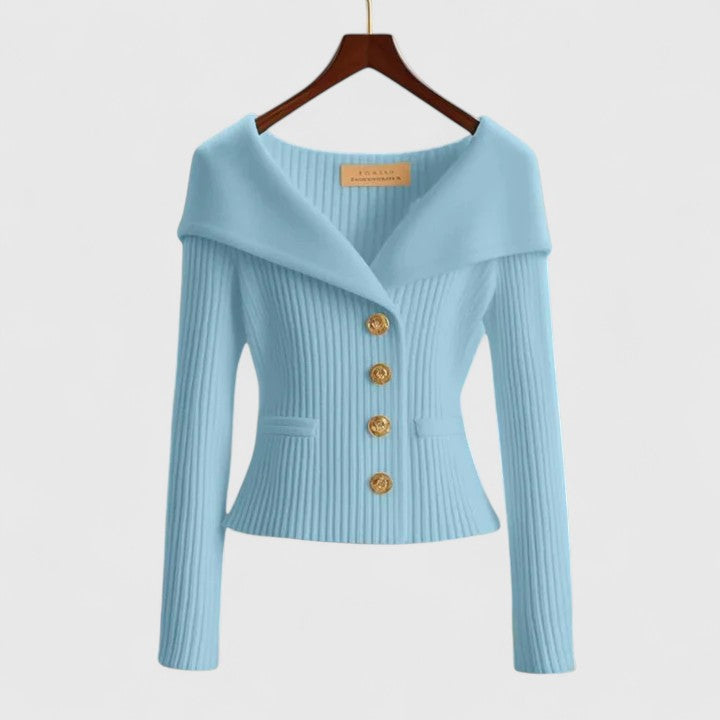Katrine | Elegant strikcardigan