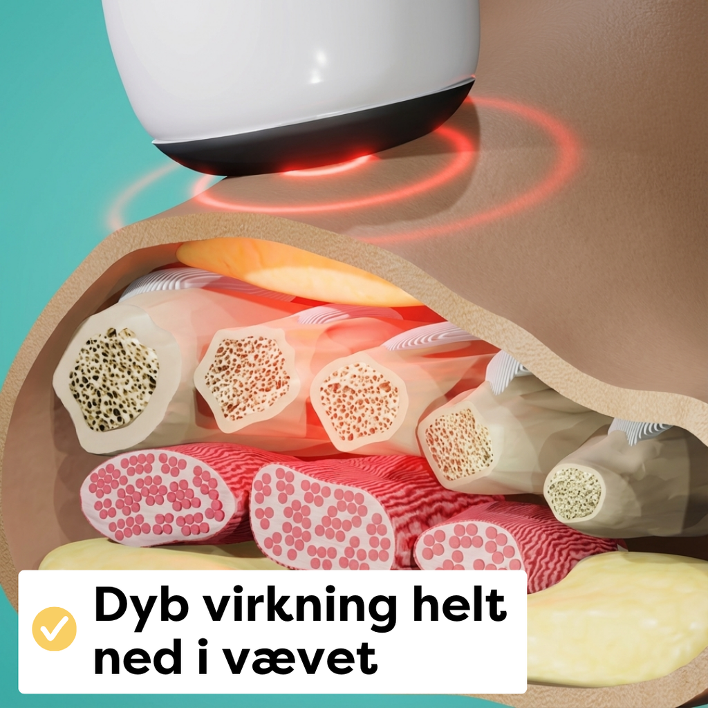 VibraStone - Massageapparat med Varme