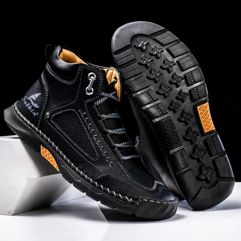 Milan | Læder high-top sko